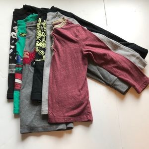 Boys Long Sleeve Top Bundle